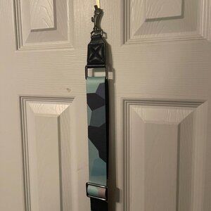 Min & Mon Detachable Nylon Crossbody Strap – Geodesic Blues